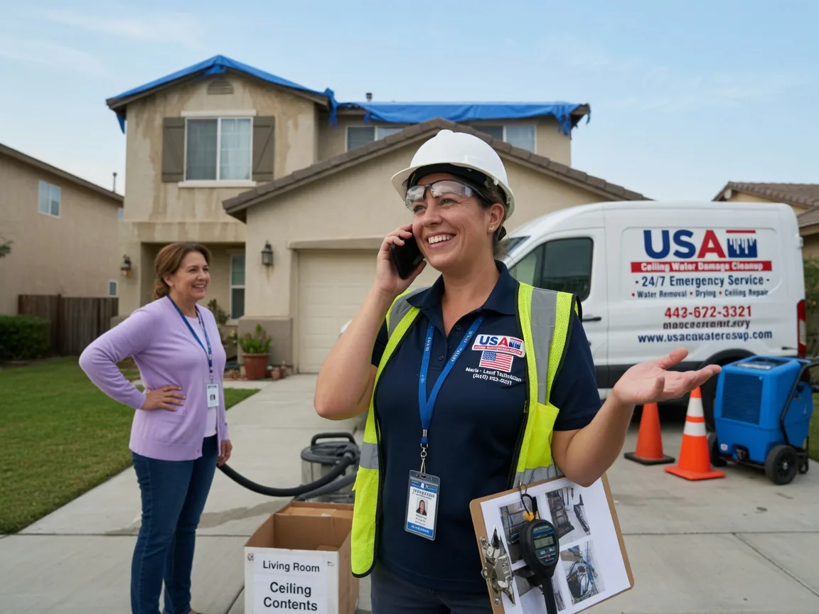 Ceiling Water Damage Restoration Saint Lawrence, SD FAQs